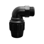 CODO POLIETILENO ROSCA MACHO Ø20MM