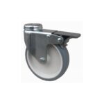 RUEDA GIRATORIA CON FRENO  ENGANCHO TORNILLO