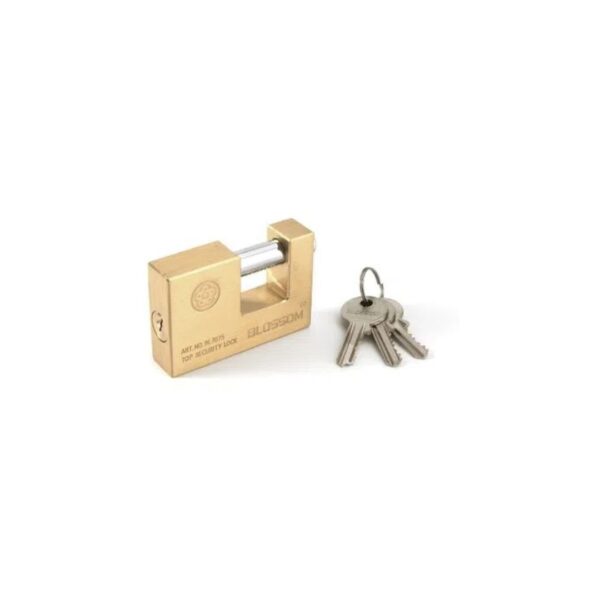 CANDADO LATON RECTANGULAR 90MM