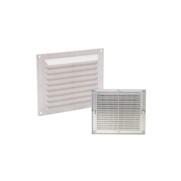REJILLA CON MOSQUITERA 14.6X17.5 BLANCA