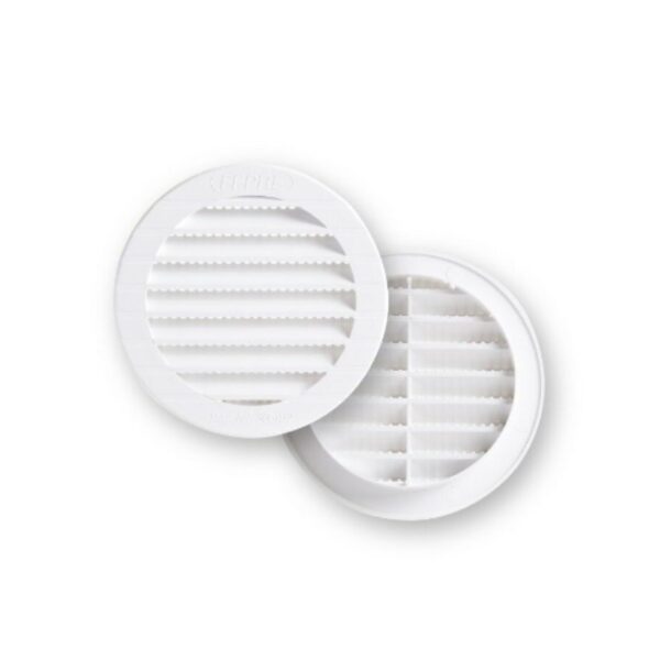 REJILLA EMPOTRABLE CON MOSQUITERA 9.4 BLANCA