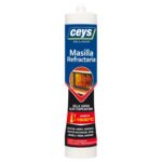 MASILLA REFRACTARIA NEGRO 310ML