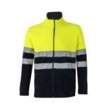 CHAQUETA POLAR ALTA VISIBILIDAD AMARILLO/AZUL T - S