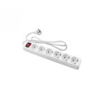 BASE 6 TOMAS CON INTERRUPTOR