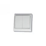 CONMUTADOR DOBLE DE SUPERFICIE 10A