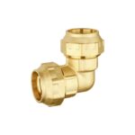 CODO DOBLE Ø32 PE LATÓN