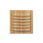 REJILLA 10x10MM MADERA CLARA