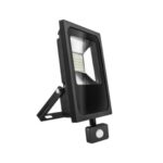 PROYECTOR LED CON SENSOR 30W NEGRO