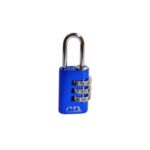 CANDADO ALUMINIO COMBINADO 20MM AZUL