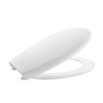 ASIENTO CON TAPA LACADO CON BISABRAS BLANCO