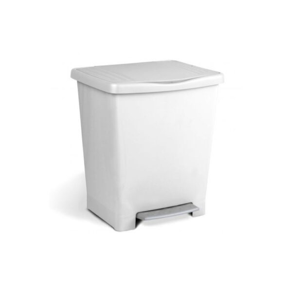 CUBO CON PEDAL COLOR BALNCO
