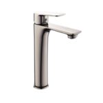 MONOMANDO LAVABO ALTO TITANIO BRILLO