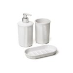 SET BAÑO COLOR BLANCO