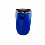 BIDÓN USO ALIMENTARIO CON TAPA FLEJE DE 60 LITROS.